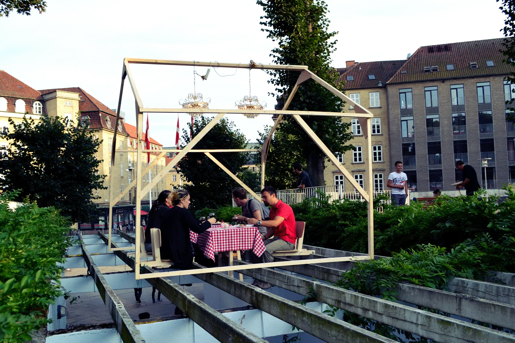 Pop-up restaurant